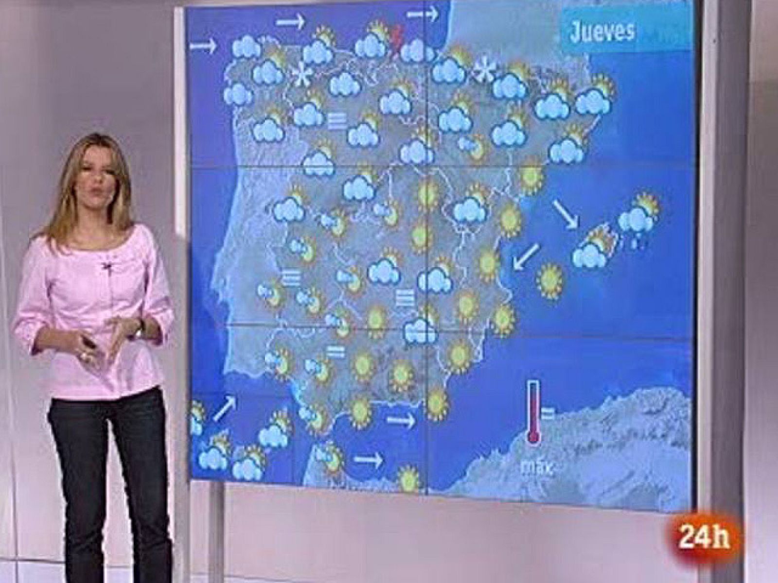 El Tiempo - Remiten las lluvias y suben algo las temperaturas - 18/11/10 - El tiempo | Ver