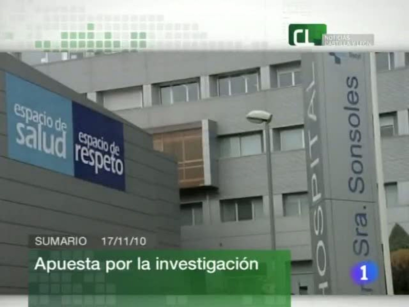 Noticias Castilla y León. Informativo Territorial de Castilla y León. (17/11/10)