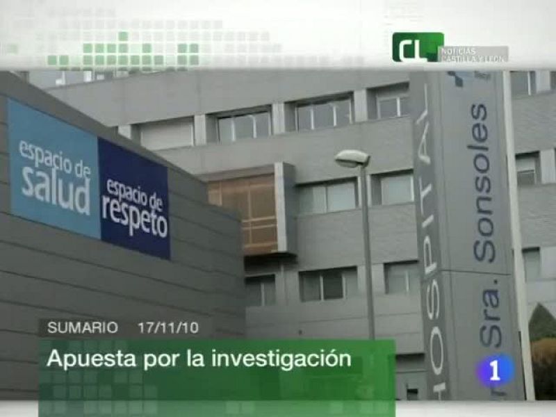 Noticias Castilla y León. Informativo Territorial de Castilla y León. (17/11/10)