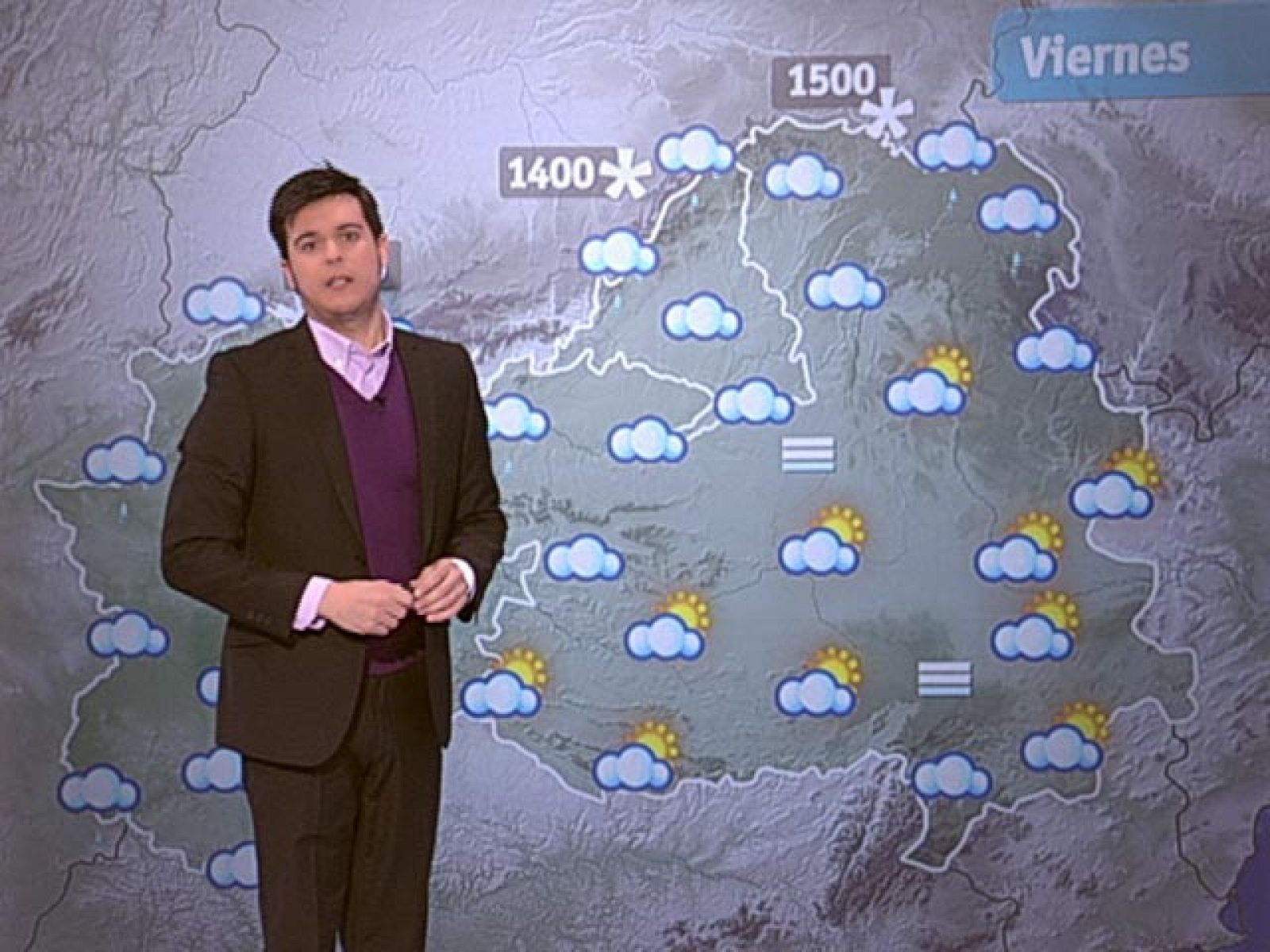 El Tiempo - Lluvias en Galicia y cielos nubosos en el resto de la Península - 18/11/10 - El tiempo | Ver