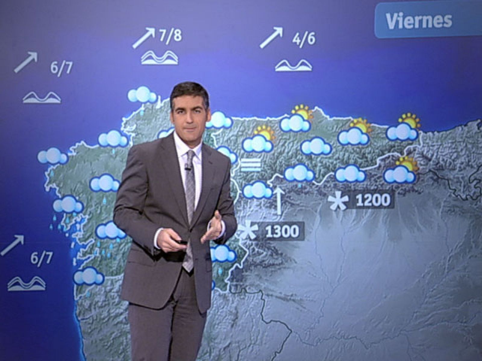 El Tiempo - Lluvias en Galicia y cielos nubosos en el resto de la Península - 18/11/10 - El tiempo | Ver