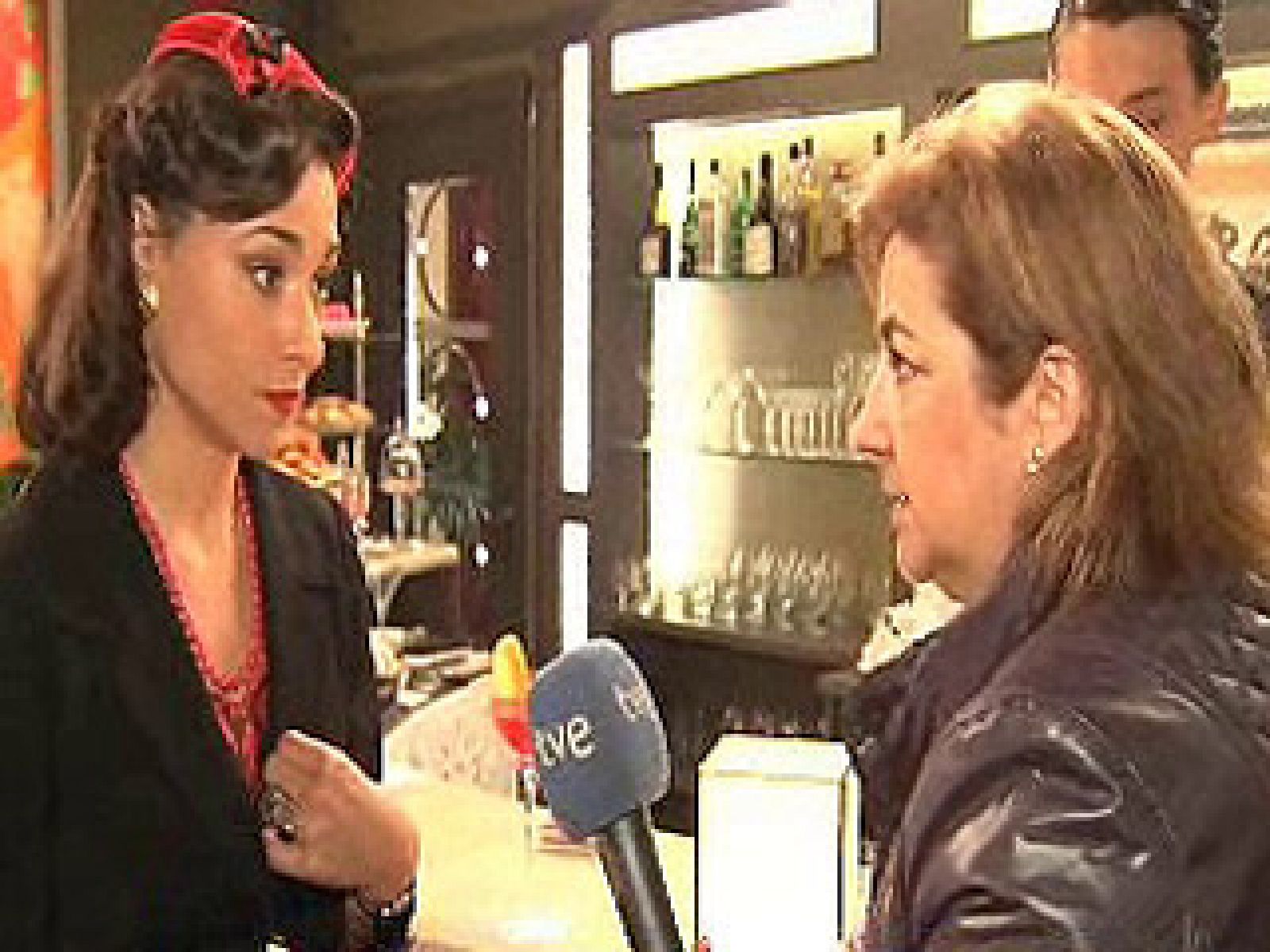 España Directo - Gloria se cuela en el rodaje de Amar