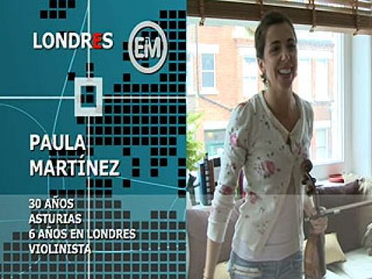 Españoles en el mundo - Londres - Paula