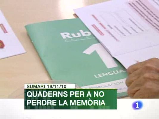 L'informatiu - Comunitat Valenciana - L'Informatiu Comunitat Valenciana - 19/11/10