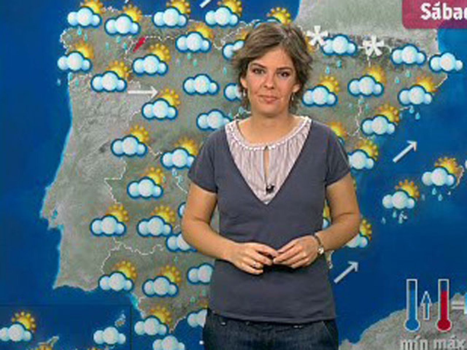 Lluvias persistentes en Galicia y temperaturas sin cambios