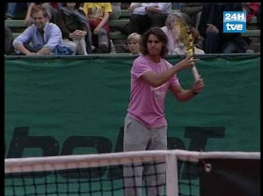  - Rafa Nadal entrena en París