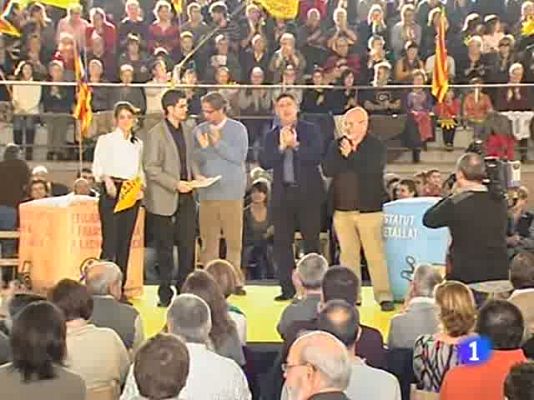 Telediario 1 - Telediario fin de semana - 21/11/10