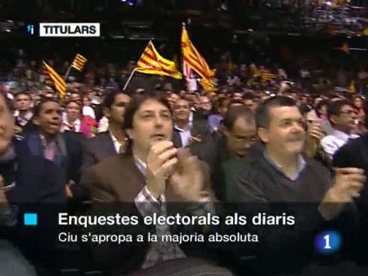 L'Informatiu - L'informatiu cap de setmana - 21/11/10