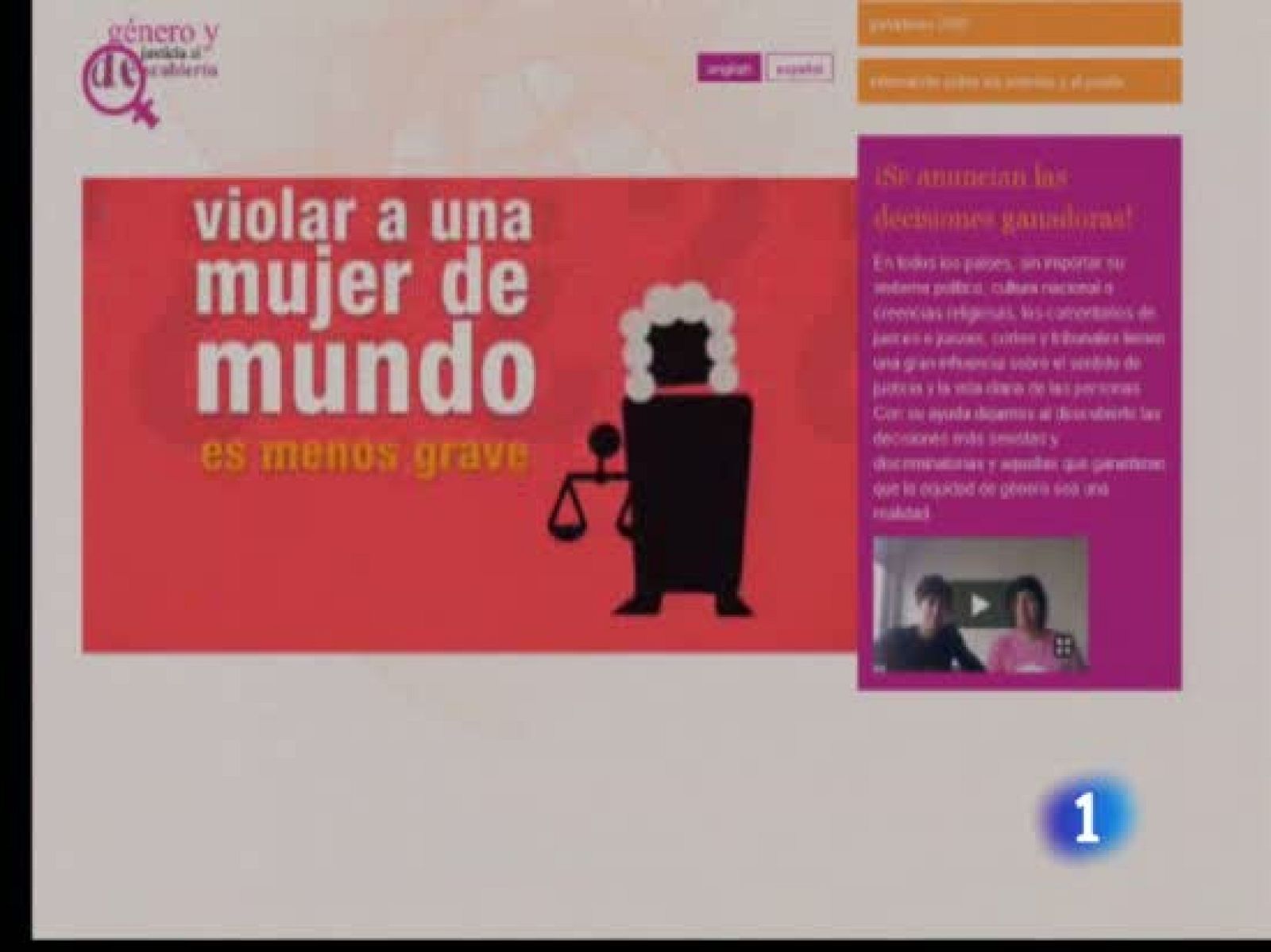 Una asociación de mujeres rastrea sentencias judiciales sobre violencia de género por todo el mundo