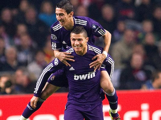 Champions League - Ronaldo marca a pase de Di María