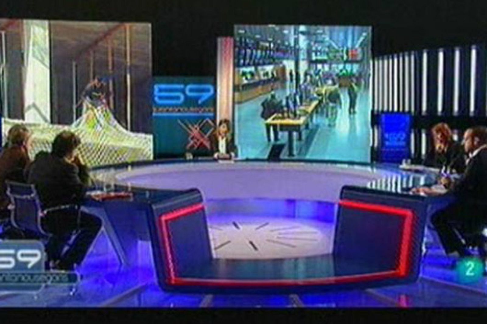 Els sis partits parlamentaris, a debat, a 59 Segons