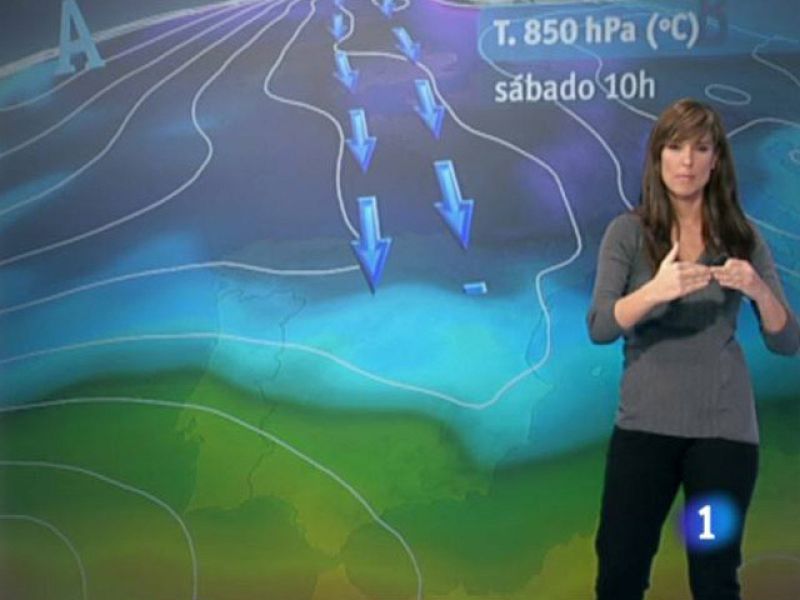 El Tiempo: Nieve en el norte y lluvias persistentes en el Cantábrico