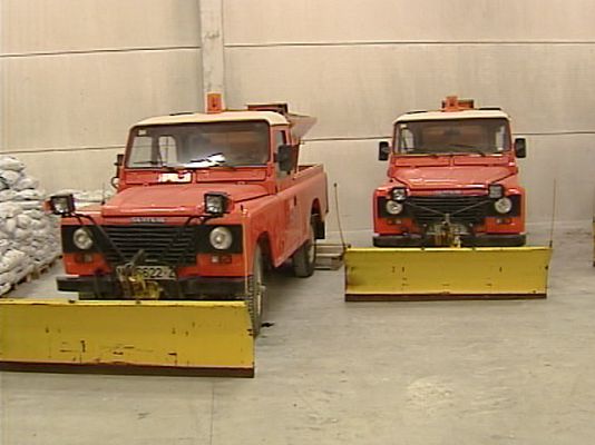 Telediario 1 - Tecnología contra la nieve