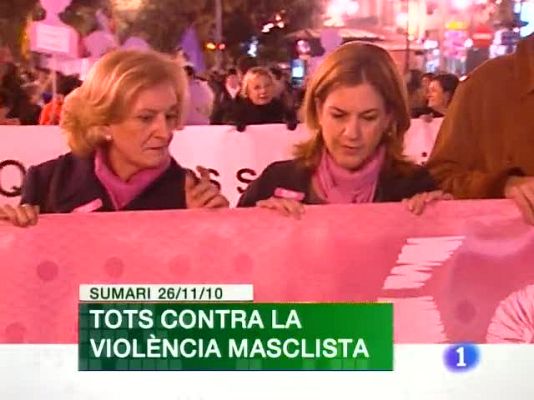 L'informatiu - Comunitat Valenciana - L'Informatiu Comunitat Valenciana - 26/11/10