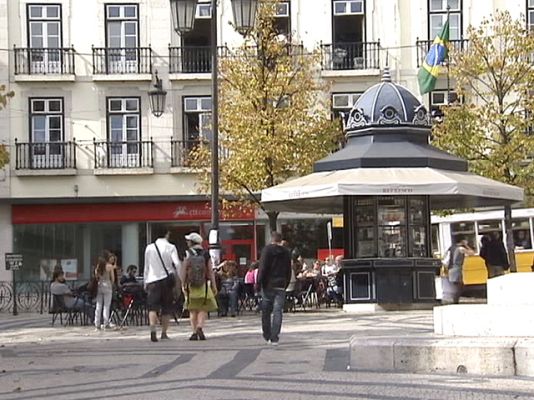 Telediario 1 - Presupuestos en Portugal