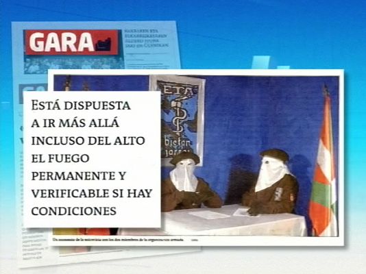 Telediario 1 - Nueva estrategia de los abertzales
