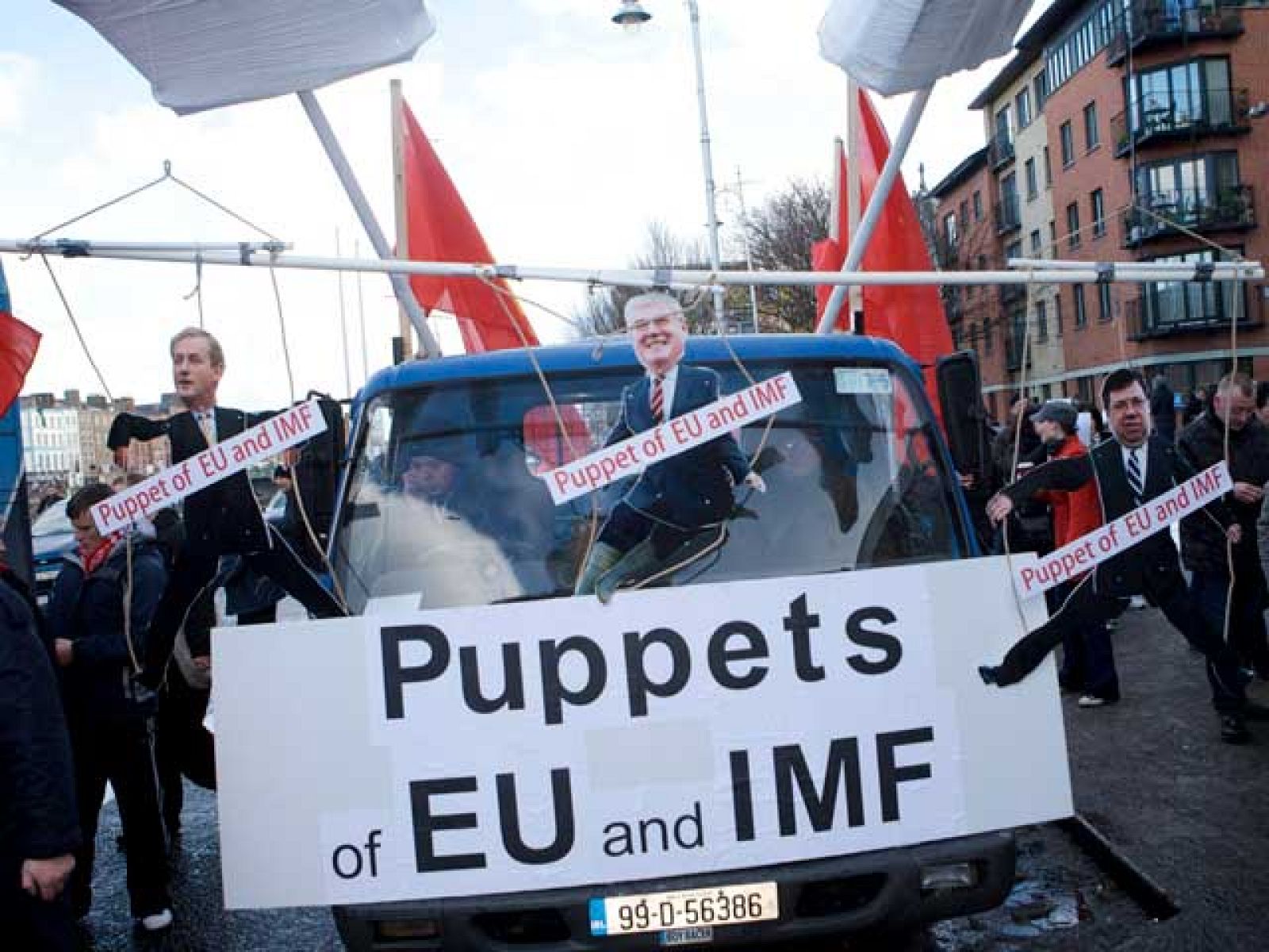 Protestas en Irlanda