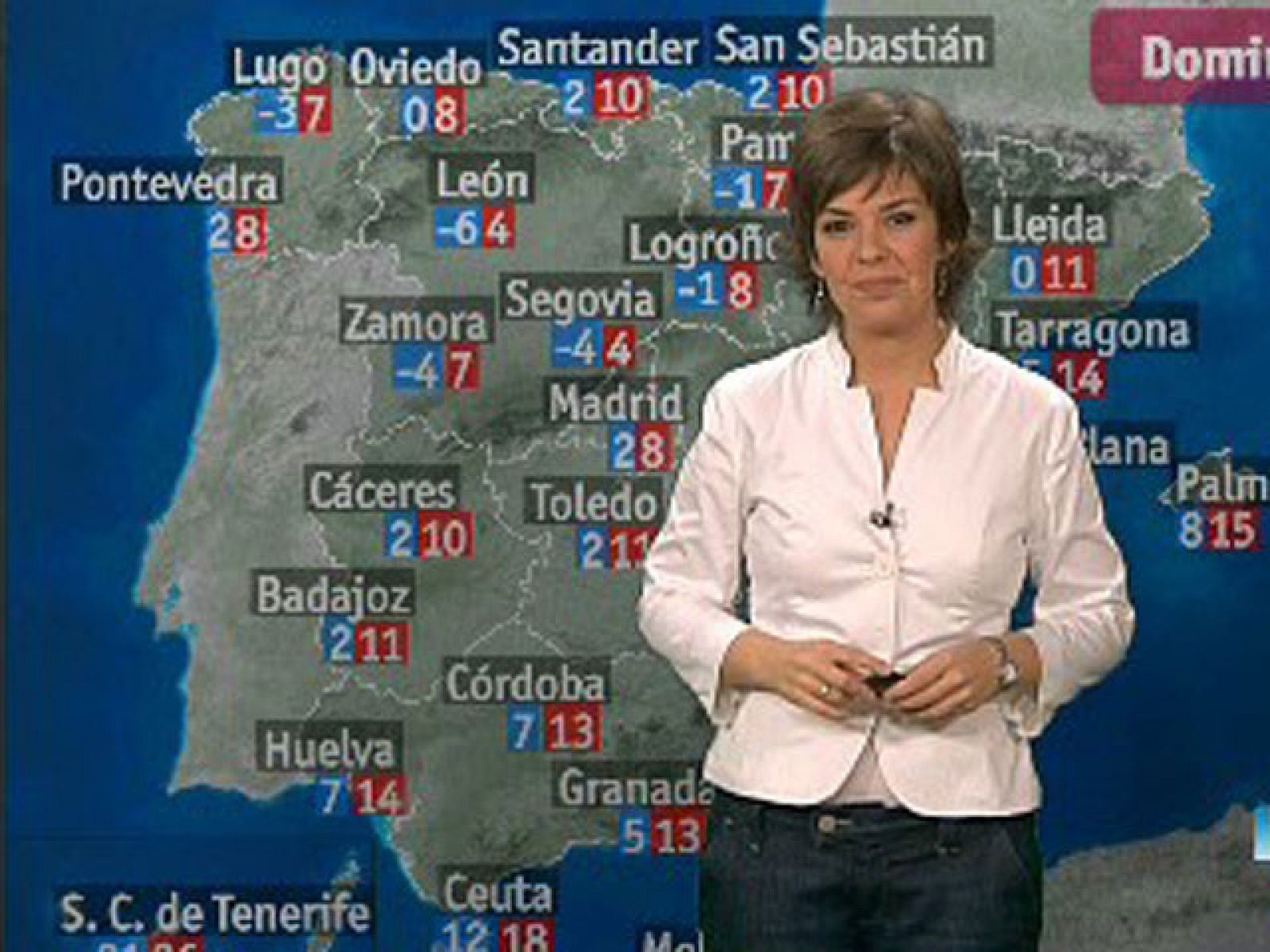 Nieve en el interior de Cataluña, Castellón y Castilla la Mancha