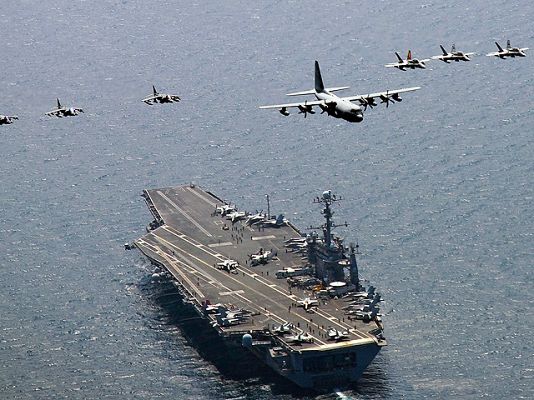  - Maniobras en Corea