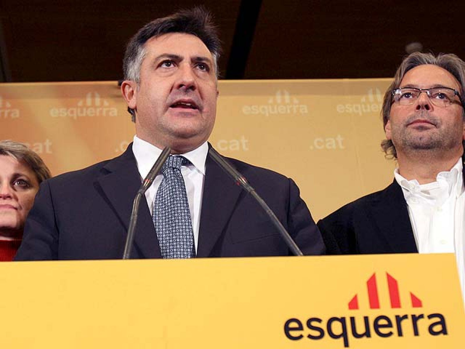 Puigcercós admite la derrota de ERC y valora el triunfo del "catalanismo" de CiU | Ver