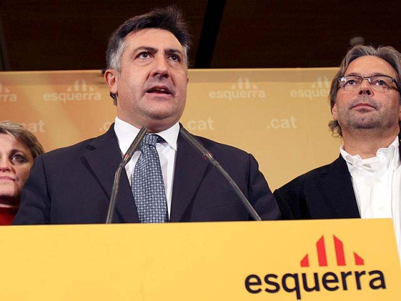 Puigcercós admite la derrota de ERC y valora el triunfo del "catalanismo" de CiU