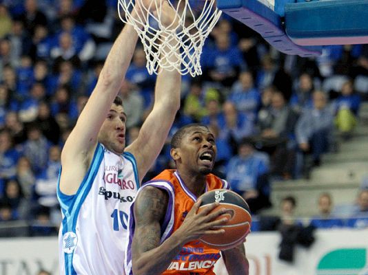 Baloncesto en RTVE - El P.E Valencia 75-82 Lagun Aro