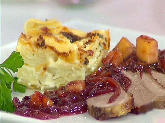 RTVE Cocina - Pato con salsa de arándanos