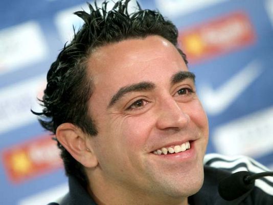  - Xavi, imagen de la satisfacción