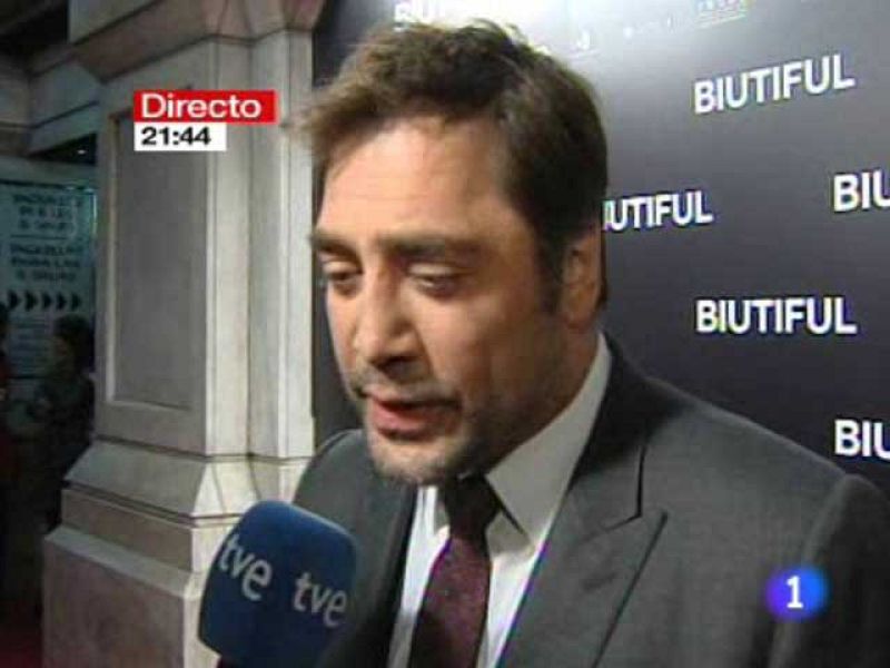 Javier Bardem se compromete a presentar el Tiempo de TVE si gana el Oscar