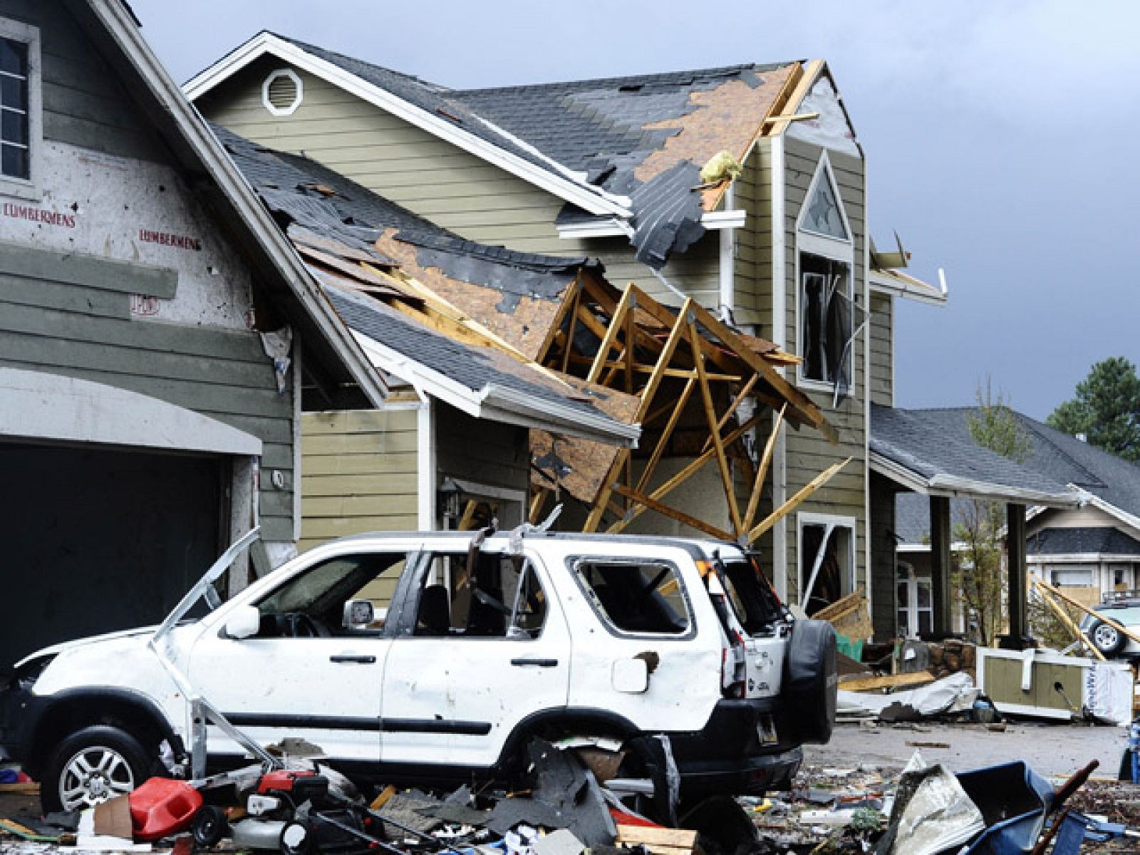 Un tornado arrasa el Estado de Virginia