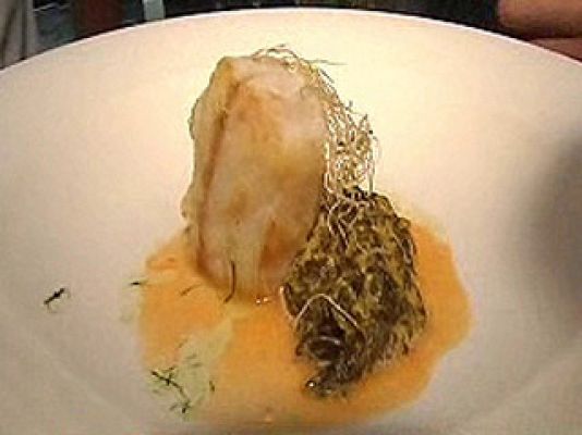 RTVE Cocina - Rape con crema de grelos