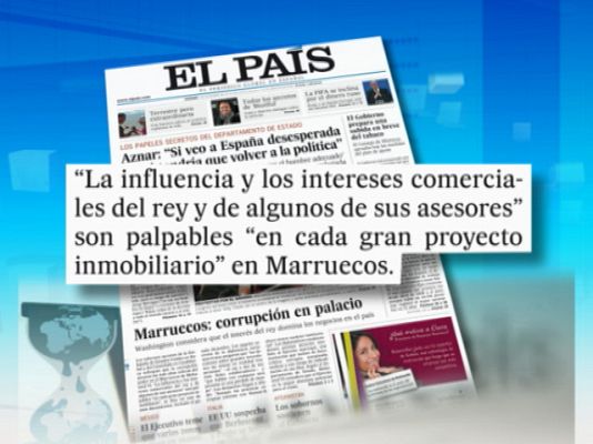 Telediario 1 - Marruecos presente en Wikileaks
