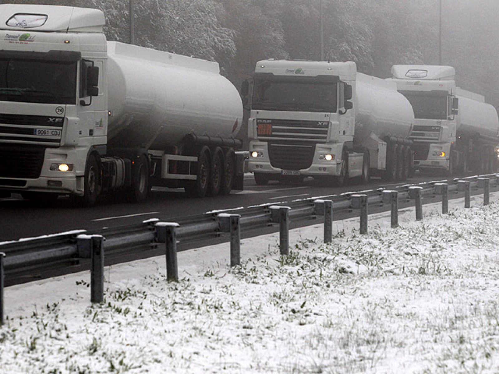 Problemas en las carreteras desde primera hora de la mañana en Galicia