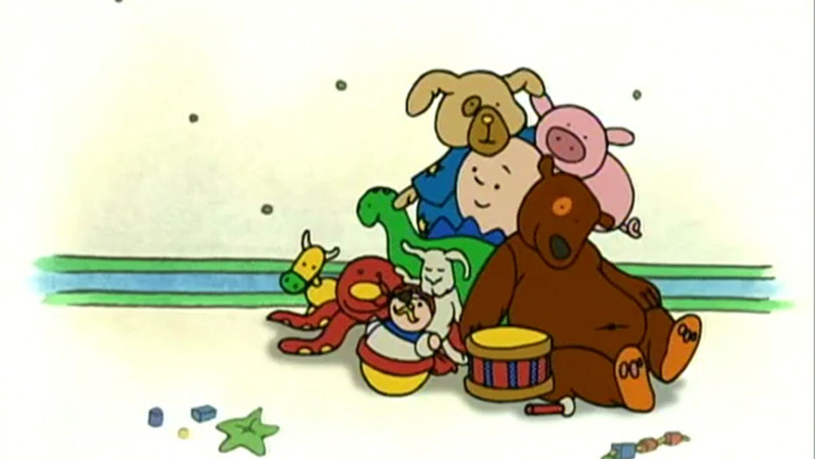 Caillou recoge sus juguetes - Caillou | Ver