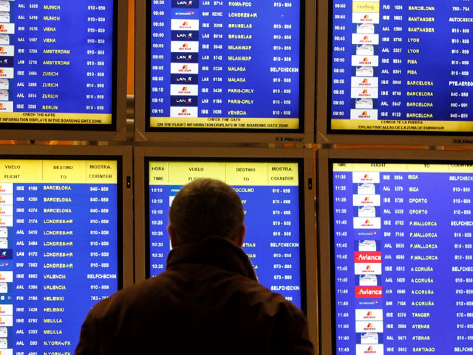 Cientos de pasajeros siguen sin volar | Ver