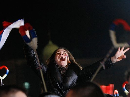  - Fiesta en Belgrado por la Davis