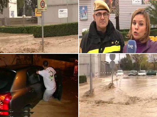 - Écija, inundado por una crecida