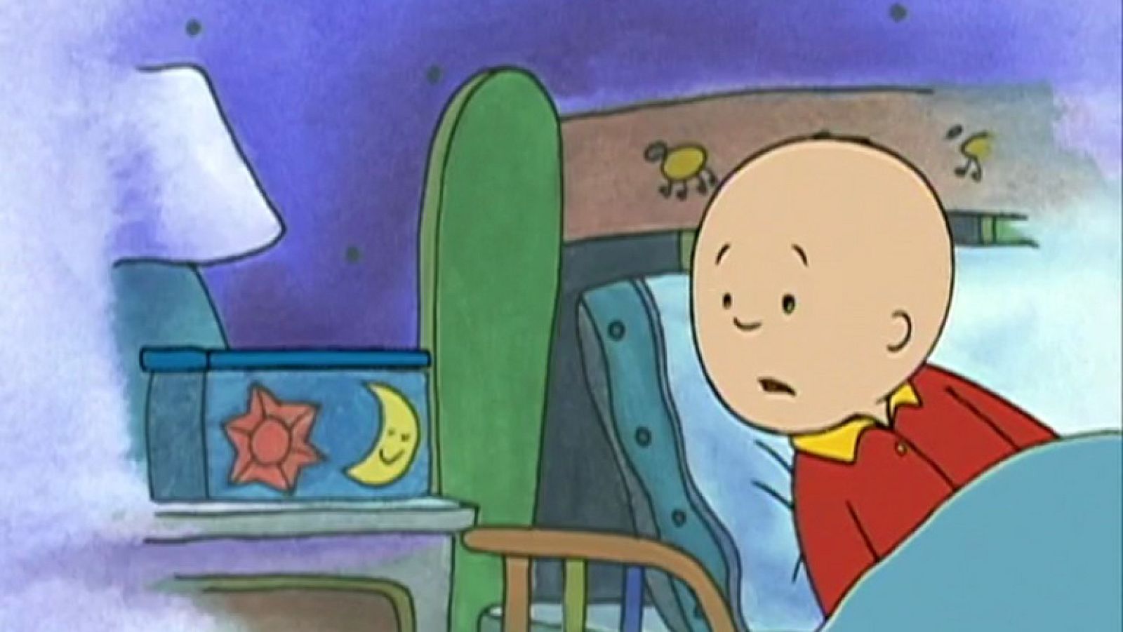 Caillou tiene miedo a la oscuridad - Caillou | Ver