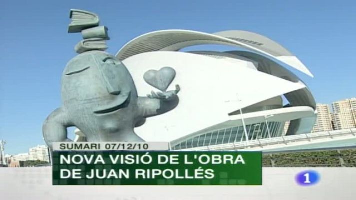 L'informatiu - Comunitat Valenciana - L'Informatiu Comunitat Valenciana - 07/12/10