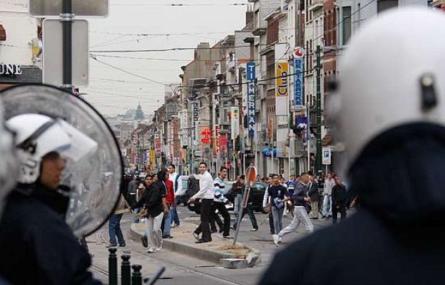  - Violentos disturbios en Bruselas