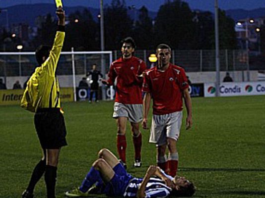  - Cinco del Espanyol B,en el hospital