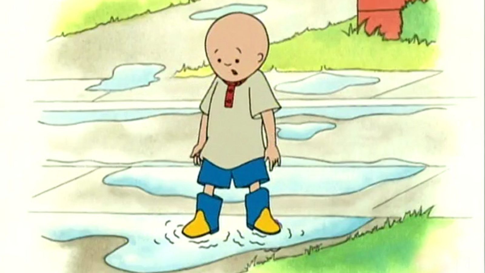 Caillou y el día de lluvia - Caillou | Ver