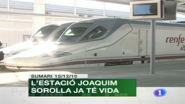 L'informatiu - Comunitat Valenciana - L'Informatiu Comunitat Valenciana - 10/12/10