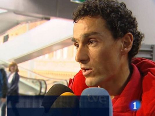 Telediario 1 - Los deportistas piden "prudencia"