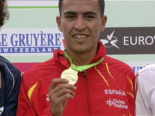 Telediario 1 - Medallas júnior en cross