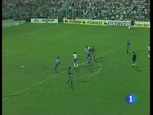 Telediario 1 - Valdano y Pardeza, ¿del Zaragoza?