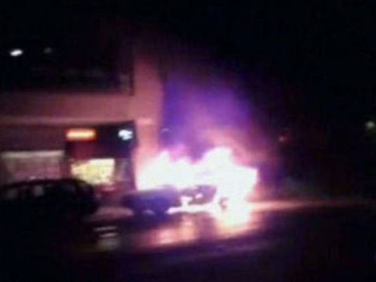 Telediario 1 - Imágenes del atentado de Estocolomo