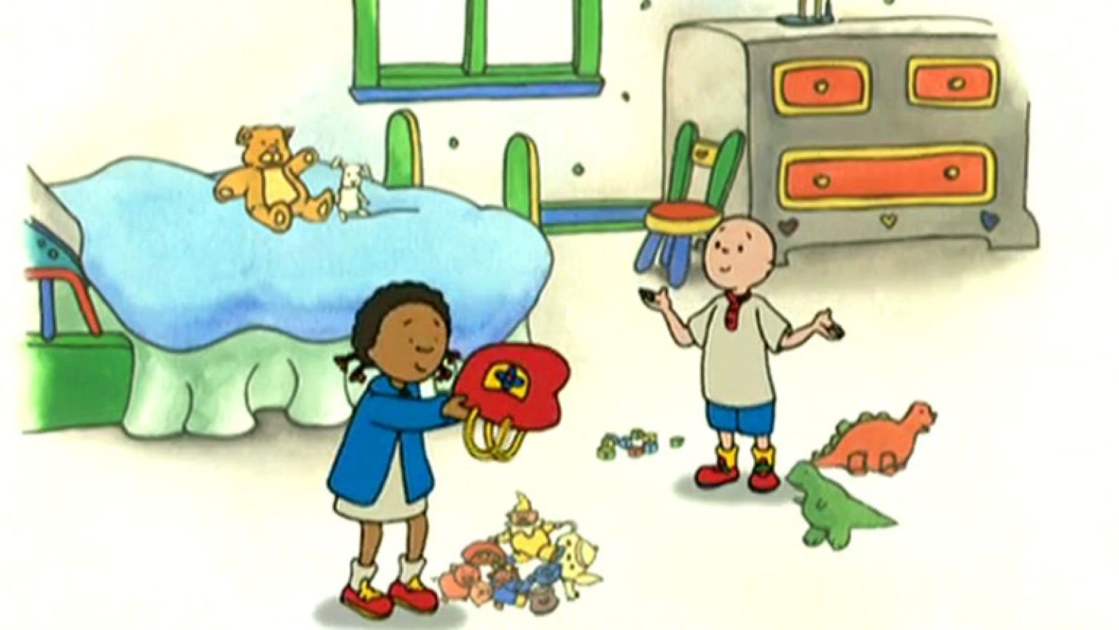 Caillou se pelea - Caillou | Ver