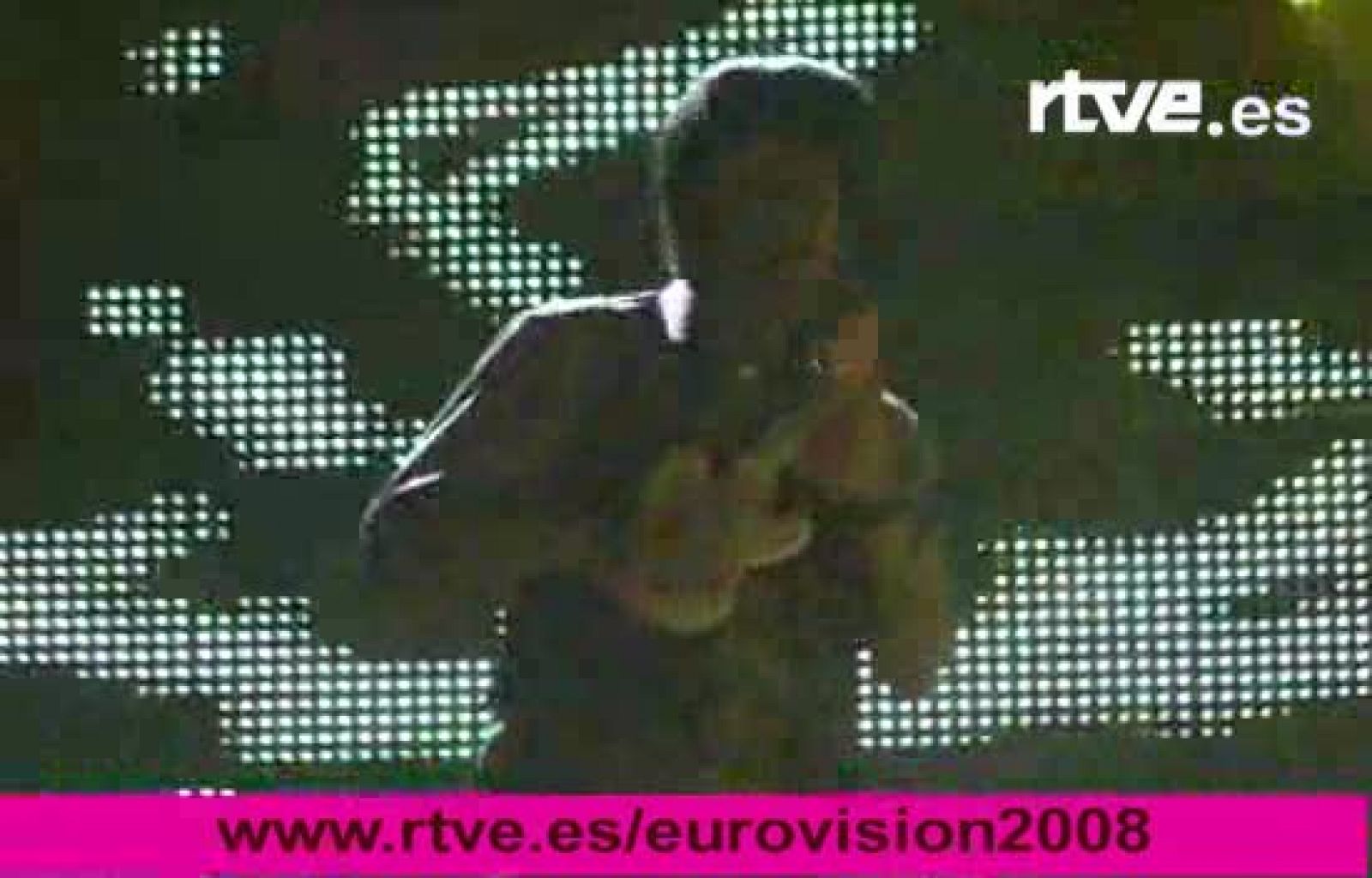 Eurovisión 2008 - Segundo ensayo de Rodolfo en el Belgrado Arena | Ver