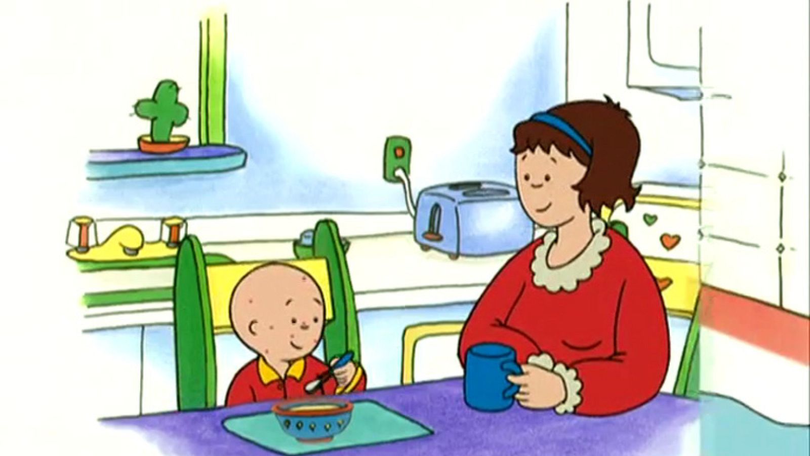 Caillou se pone enfermo - Caillou | Ver